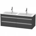 Тумба графит матовый 127 см Duravit Ketho KT643304949 Тумба графит матовый 127 см Duravit Ketho KT643304949