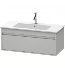 Тумба бетонно-серый матовый 100 см Duravit Ketho KT642000707