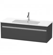 Тумба графит матовый 120 см Duravit Ketho KT642104949