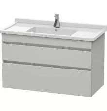 Тумба бетонно-серый матовый 100 см Duravit DuraStyle DS648900707