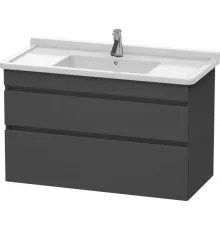 Тумба графит матовый 100 см Duravit DuraStyle DS648904949