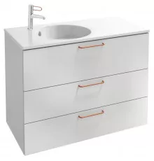 Тумба белый матовый 100 см Jacob Delafon Odeon Rive Gauche EB2534-R7-M49