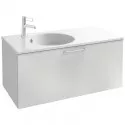 Тумба белый матовый 100 см Jacob Delafon Odeon Rive Gauche EB2514-R5-M49