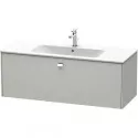 Тумба бетонно-серый матовый 122 см Duravit Brioso BR400401007