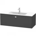 Тумба графит матовый 122 см Duravit Brioso BR400401049 Тумба графит матовый 122 см Duravit Brioso BR400401049