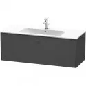 Тумба графит матовый 122 см Duravit Brioso BR400404949 Тумба графит матовый 122 см Duravit Brioso BR400404949