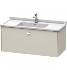 Тумба тауп матовый 102 см Duravit Brioso BR404301091