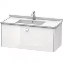 Тумба белый глянец 102 см Duravit Brioso BR404302222 Тумба белый глянец 102 см Duravit Brioso BR404302222