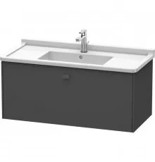 Тумба графит матовый 102 см Duravit Brioso BR404304949