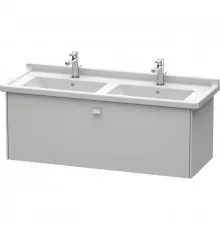 Тумба бетонно-серый матовый 122 см Duravit Brioso BR404400707