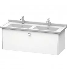 Тумба белый матовый 122 см Duravit Brioso BR404401018