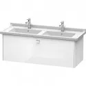 Тумба белый глянец 122 см Duravit Brioso BR404401022 Тумба белый глянец 122 см Duravit Brioso BR404401022