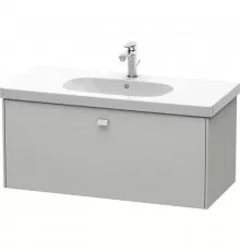 Тумба бетонно-серый матовый 102 см Duravit Brioso BR404700707
