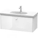 Тумба белый глянец 102 см Duravit Brioso BR404702222 Тумба белый глянец 102 см Duravit Brioso BR404702222
