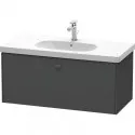 Тумба графит матовый 102 см Duravit Brioso BR404704949 Тумба графит матовый 102 см Duravit Brioso BR404704949