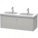 Тумба бетонно-серый матовый 117 см Duravit Brioso BR404800707