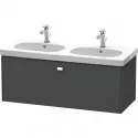 Тумба графит матовый 117 см Duravit Brioso BR404801049 Тумба графит матовый 117 см Duravit Brioso BR404801049
