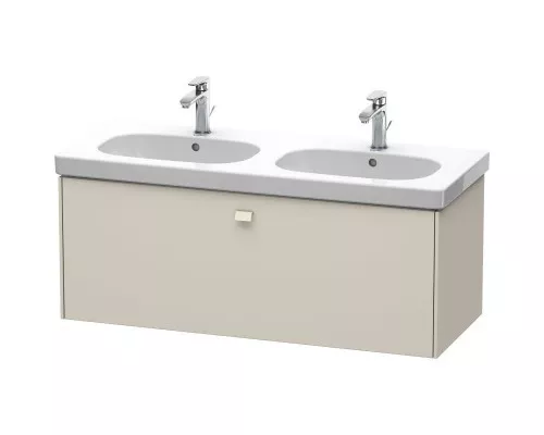 Купить Тумба тауп матовый 117 см Duravit Brioso BR404809191 в магазине сантехники Santeh-Crystal.ru