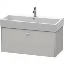 Тумба бетонно-серый матовый 98,4 см Duravit Brioso BR405600707