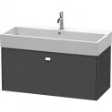 Тумба графит матовый 98,4 см Duravit Brioso BR405601049 Тумба графит матовый 98,4 см Duravit Brioso BR405601049