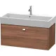 Купить Тумба орех 98,4 см Duravit Brioso BR405601079 в магазине сантехники Santeh-Crystal.ru