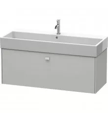 Тумба бетонно-серый матовый 118,4 см Duravit Brioso BR405700707