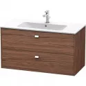 Тумба темный орех 102 см Duravit Brioso BR410301021