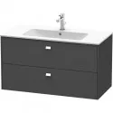 Тумба графит матовый 102 см Duravit Brioso BR410301049 Тумба графит матовый 102 см Duravit Brioso BR410301049