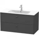 Тумба графит матовый 102 см Duravit Brioso BR410304949 Тумба графит матовый 102 см Duravit Brioso BR410304949