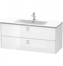 Тумба белый глянец 122 см Duravit Brioso BR410401022