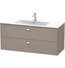 Тумба базальт матовый 122 см Duravit Brioso BR410401043