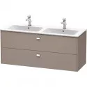 Тумба базальт матовый 129 см Duravit Brioso BR410501043 Тумба базальт матовый 129 см Duravit Brioso BR410501043