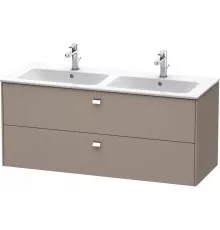 Тумба базальт матовый 129 см Duravit Brioso BR410501043