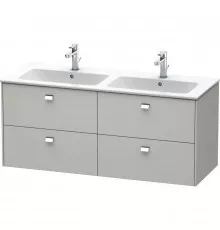 Тумба бетонно-серый матовый 129 см Duravit Brioso BR410601007