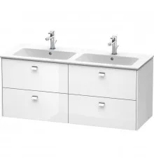 Тумба белый глянец 129 см Duravit Brioso BR410601022