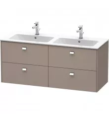 Тумба базальт матовый 129 см Duravit Brioso BR410601043