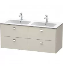 Тумба тауп матовый 129 см Duravit Brioso BR410601091