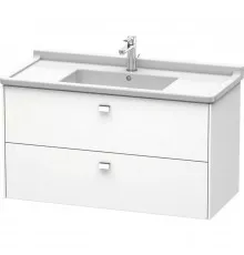Тумба белый матовый 102 см Duravit Brioso BR414301018