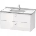 Тумба белый глянец 102 см Duravit Brioso BR414301022 Тумба белый глянец 102 см Duravit Brioso BR414301022