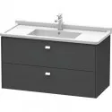 Тумба графит матовый 102 см Duravit Brioso BR414301049 Тумба графит матовый 102 см Duravit Brioso BR414301049