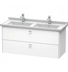 Тумба белый матовый 122 см Duravit Brioso BR414401018