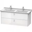 Тумба белый глянец 122 см Duravit Brioso BR414401022 Тумба белый глянец 122 см Duravit Brioso BR414401022