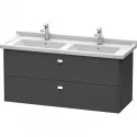 Тумба графит матовый 122 см Duravit Brioso BR414401049 Тумба графит матовый 122 см Duravit Brioso BR414401049