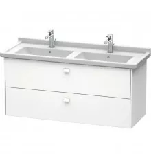 Тумба белый матовый 122 см Duravit Brioso BR414401818