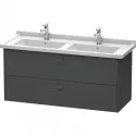Тумба графит матовый 122 см Duravit Brioso BR414404949 Тумба графит матовый 122 см Duravit Brioso BR414404949
