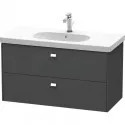 Тумба графит матовый 102 см Duravit Brioso BR414701049 Тумба графит матовый 102 см Duravit Brioso BR414701049