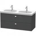 Тумба графит матовый 117 см Duravit Brioso BR414801049 Тумба графит матовый 117 см Duravit Brioso BR414801049