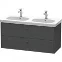 Тумба графит матовый 117 см Duravit Brioso BR414804949 Тумба графит матовый 117 см Duravit Brioso BR414804949