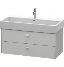 Тумба бетонно-серый матовый 98,4 см Duravit Brioso BR415600707