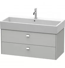 Тумба бетонно-серый матовый 98,4 см Duravit Brioso BR415601007